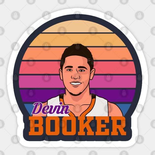 Devin Booker Sticker by Maskumambang